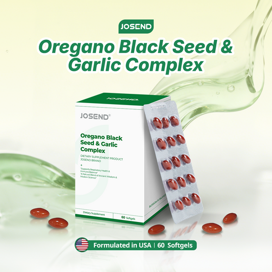 แคปซูลนิ่มน้ำมันออริกาโนผสมกระเทียม