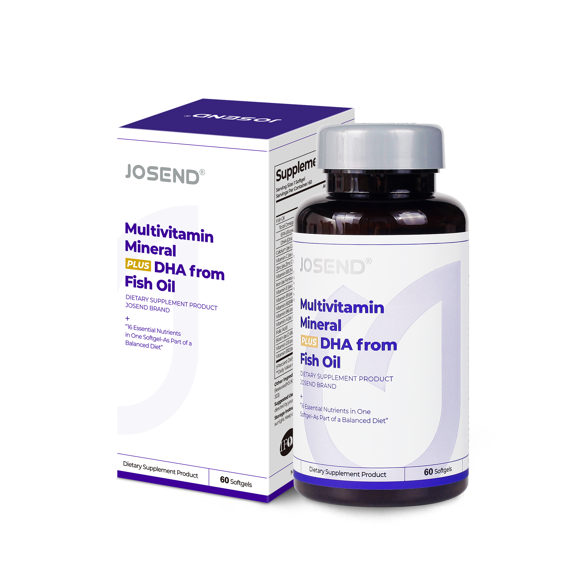 Multivitamin Mineral Plus DHA from Fish Oil