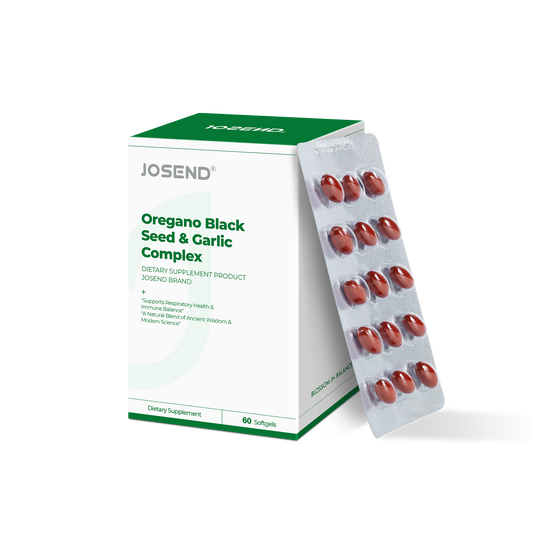 แคปซูลนิ่มน้ำมันออริกาโนผสมกระเทียม